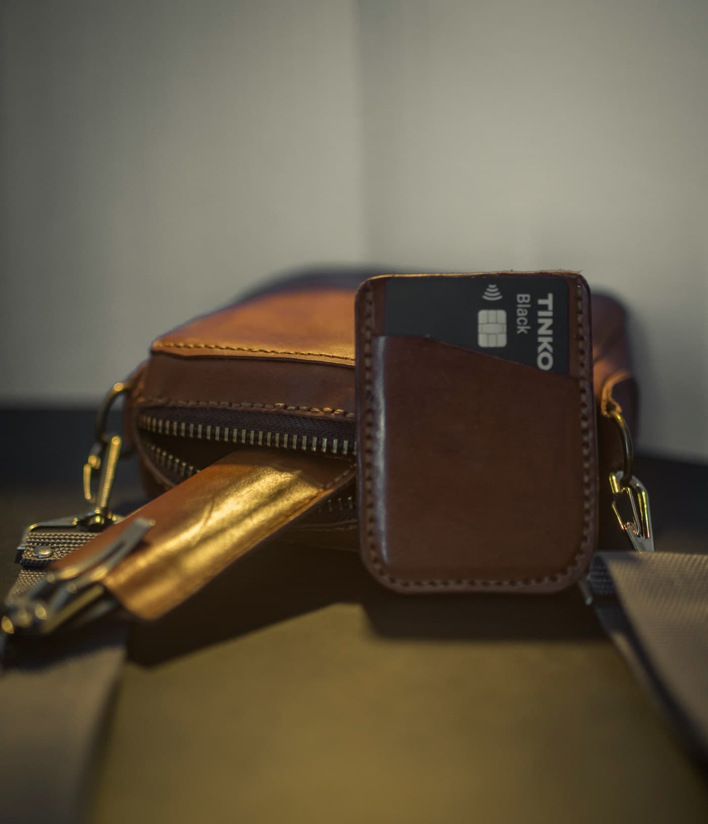 Premium credit card with rewards chart and finance comparison signals